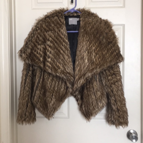 ASOS Jackets & Blazers - ASOS fur coat